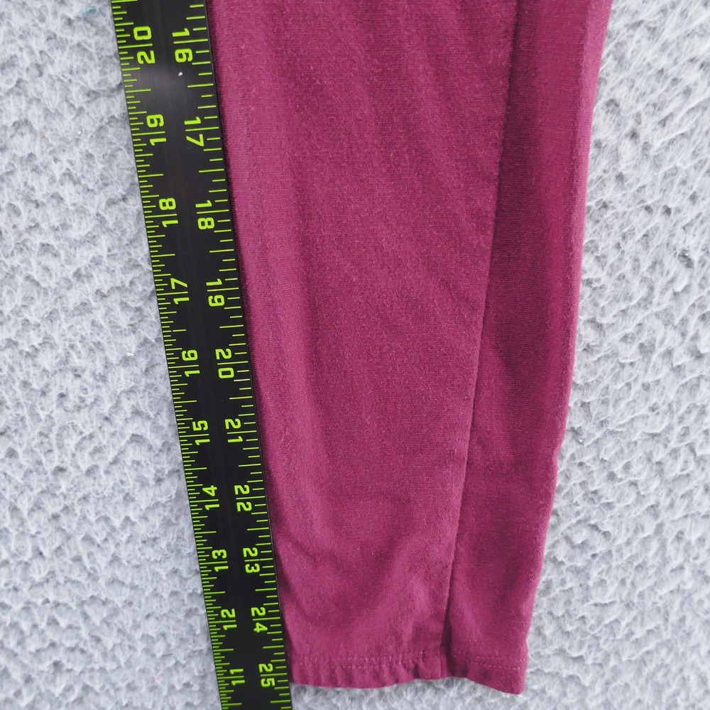 Torrid Womens Berry Wine Modal Cotton Spandex Stretch Leggings Size 0 US Large - Picture 9 of 14